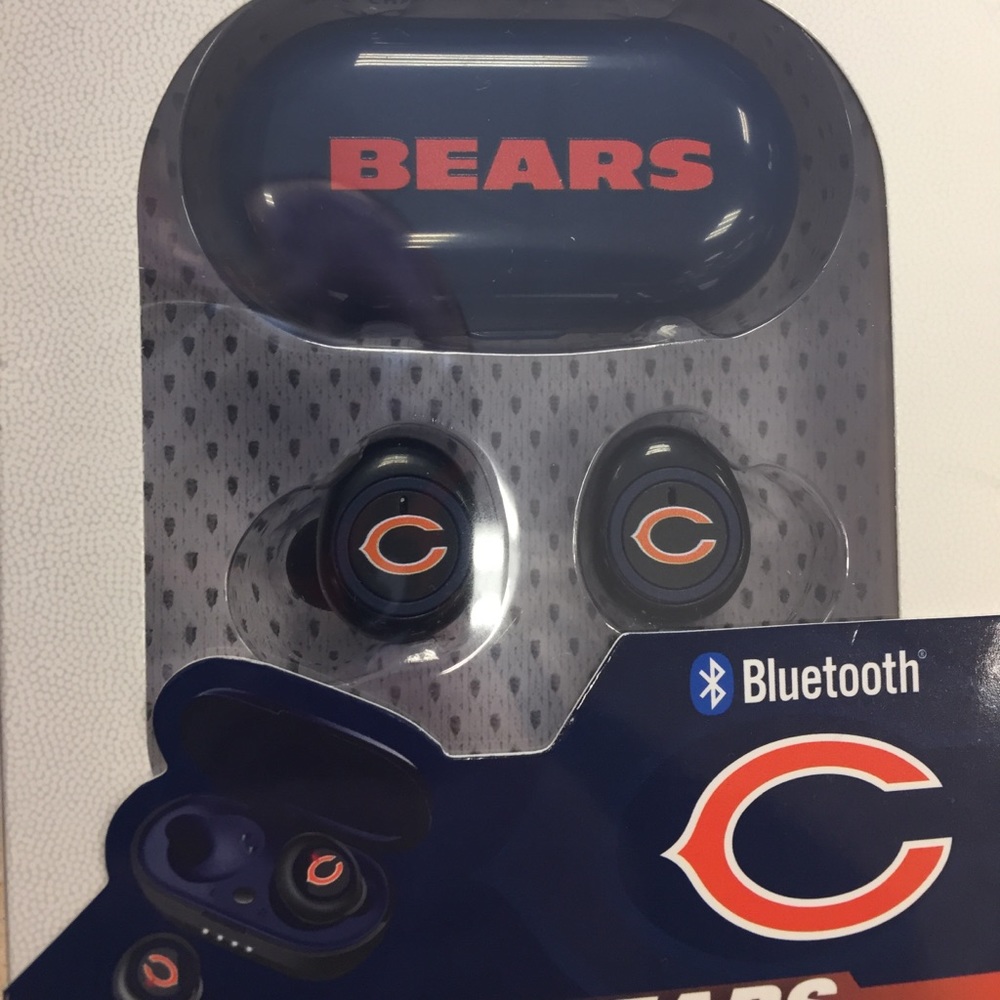 Chicago Bears True Wireless Earbuds. New. Rare.